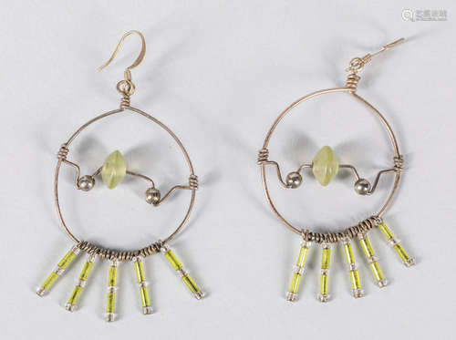 Collectible Designed Hoop Earrings