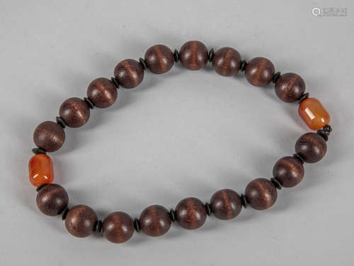 Collectible Wood & Agate Beads