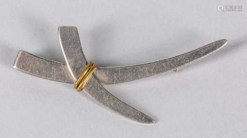 Art Deco Taxco Silver Pin Pendant