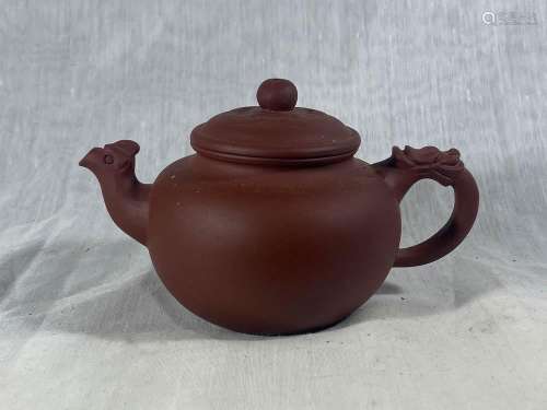 Chinese Yixin Red Clay Teapot