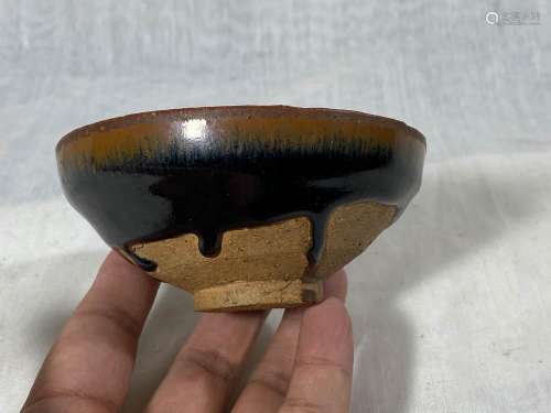 Chinese Jian Yao Glazed Henan Tea Bowl