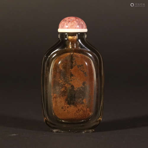 Crystal snuff bottle