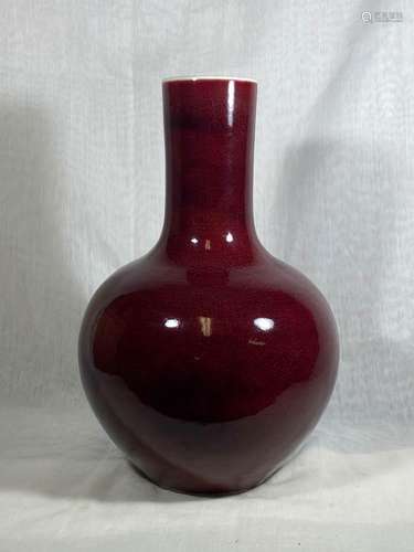 Chinese Oxblood Porcelain Vase