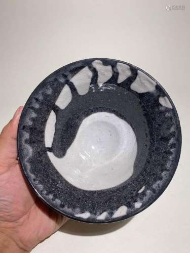 Japanese Studio Tea Bowl - Swirl
