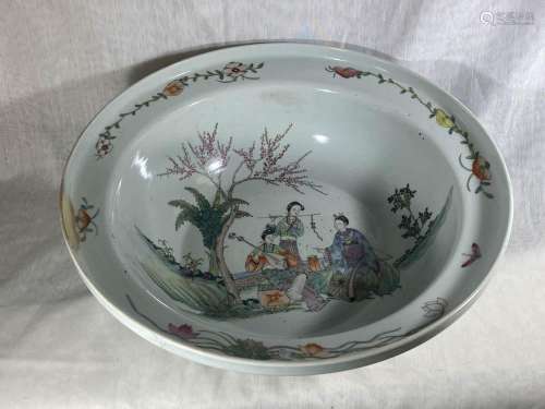 Chinese Porcelain Basin