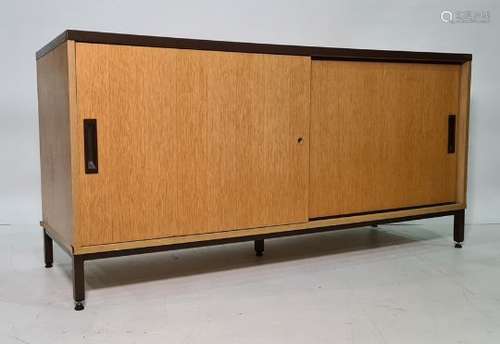 Oak sideboard with sliding doors by Project Office Furniture, 150cm x 72.5cm