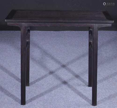 A ZITAN WOOD CARVED DESK