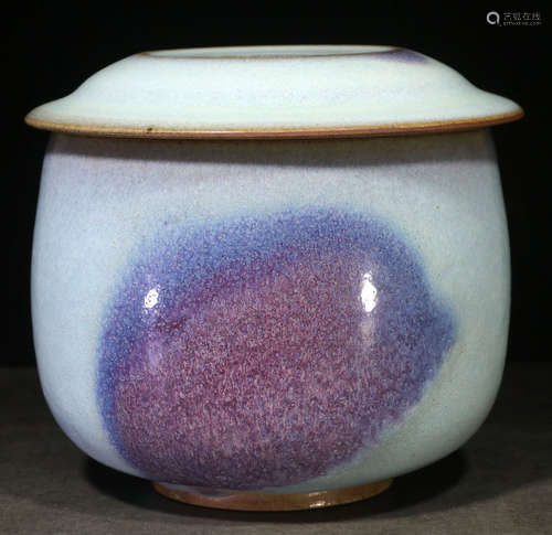 A JUN YAO GLAZE TEA JAR