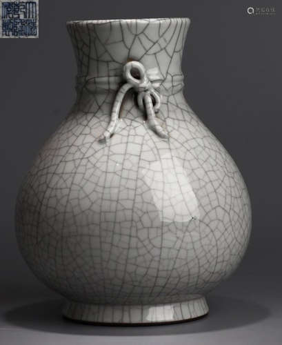 A GE GLAZE VASE