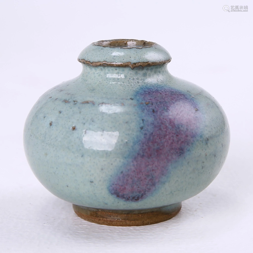 Jun Kiln Celadon Small Dulu Vase