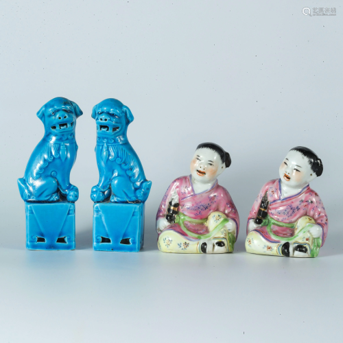 Qing Dynasty Sculpture Porcelain Decoration