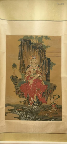 Ding Guanpeng Seated Guanyin Bodhisattva