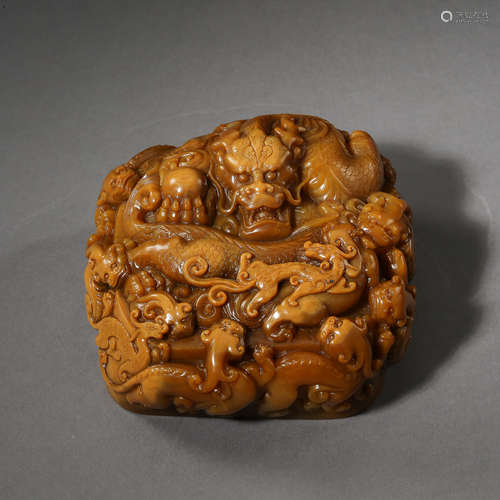 ANCIENT CHINESE TIANHUANG STONE SEAL