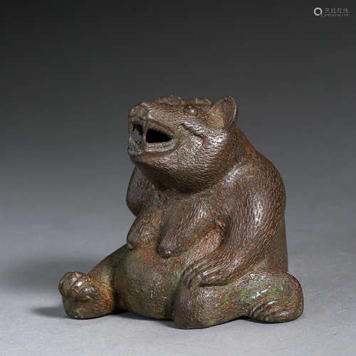 ANCIENT CHINESE BRONZE BEAR