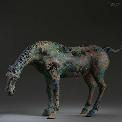 ANCIENT CHINESE BRONZE HORSE