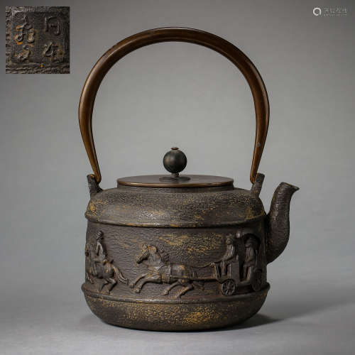 ANCIENT CHINESE COPPER POT