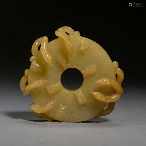 ANCIENT CHINESE HETIAN JADE BI