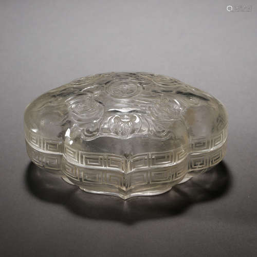 ANCIENT CHINESE CRYSTAL BOX