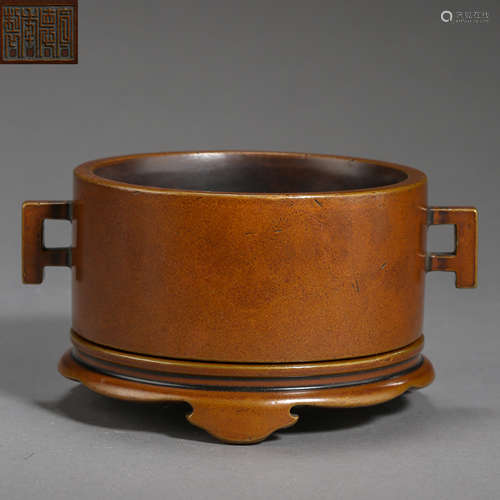 ANCIENT CHINESE COPPER CENSER