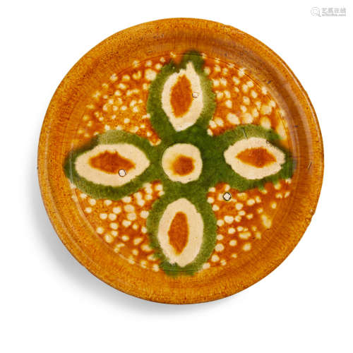 A sancai glazed footed bowl Liao dynasty