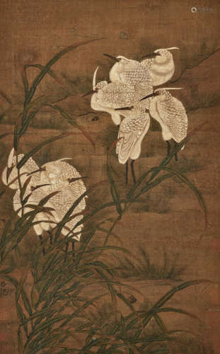 Anonymous Egrets, late Qing