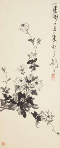 Gao Jianfu (1879-1951) Chrysanthemum