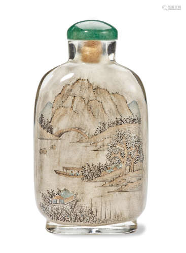An inside-painted glass snuff bottle Ma Shaoxuan, 1902