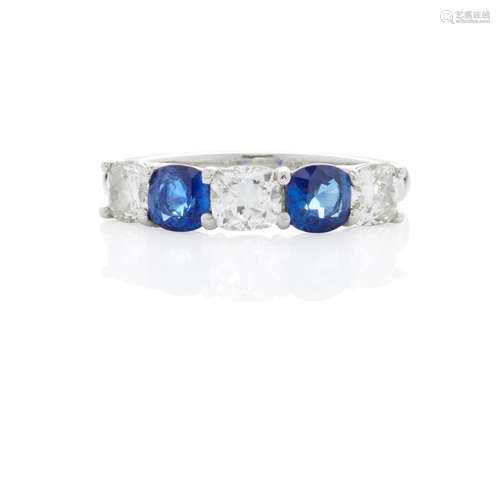 Platinum, Diamond and Sapphire Band