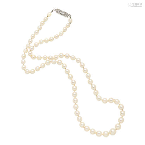 Cultured Pearl Necklace