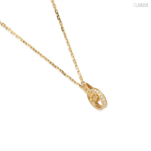Cartier: Gold and Diamond 'LOVE' Necklace