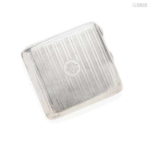 William Neale & Sons: Sterling Silver Cigarette Case, England