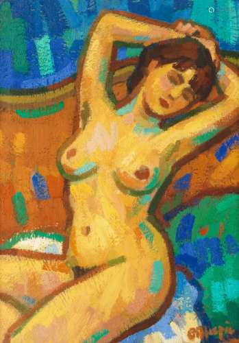 Joan Gillespie (Scottish, born 1954) Nude