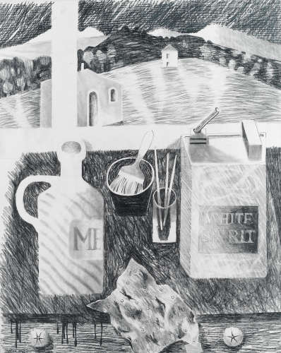 Mary Fedden R.A. (British, 1915-2012) The Etching Table