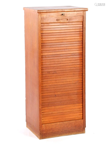 Old roller shutter cabinet