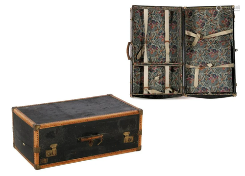 Antique English suitcase