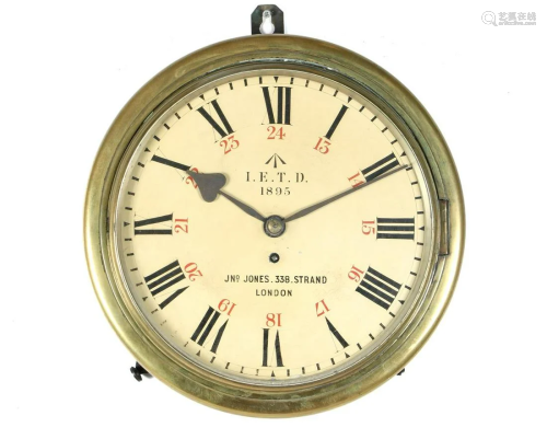 Antique English station clock