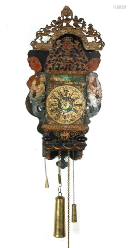 Frisian chair clock