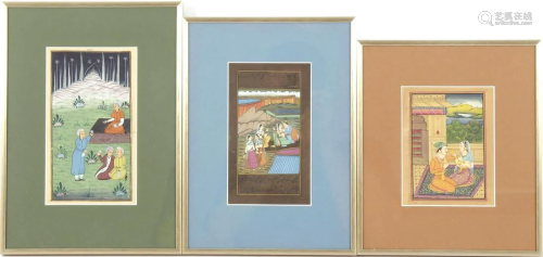 3 various paintings
