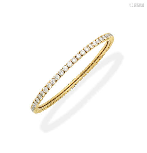 Diamond bangle