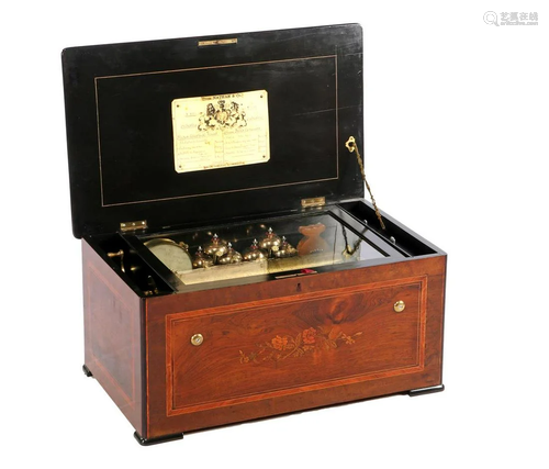 Very nice 19th century music box