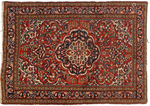 Hand-knotted Oriental carpet