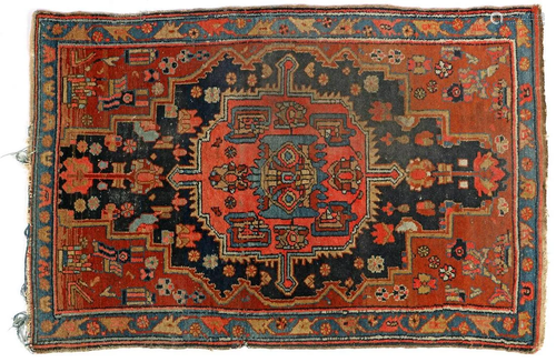 Hand-knotted Oriental carpet