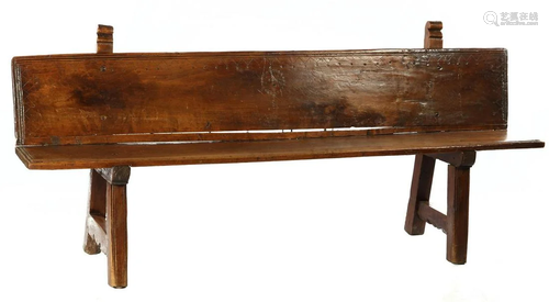 Spanish chestnut bench