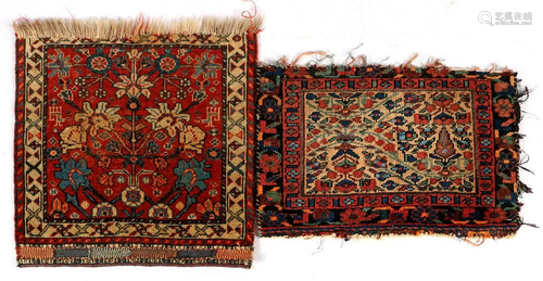 Antique Persian bagfaces