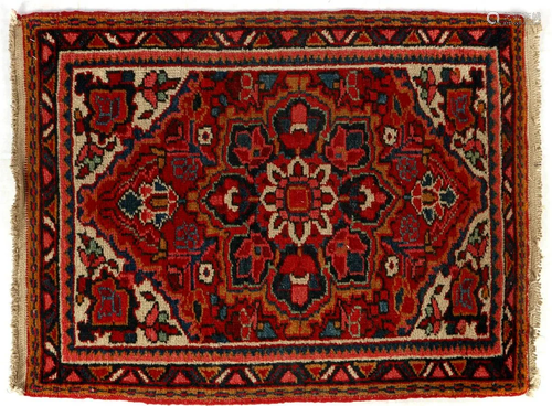 Hand-knotted wool carpet