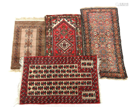4 Oriental rugs