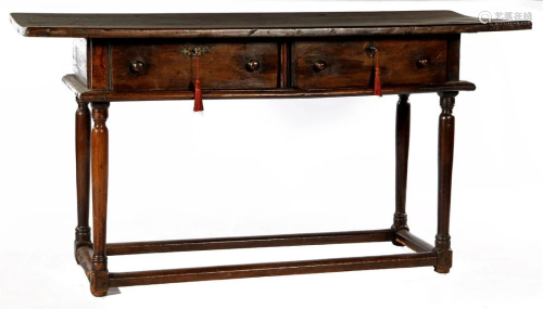 18th century wall table