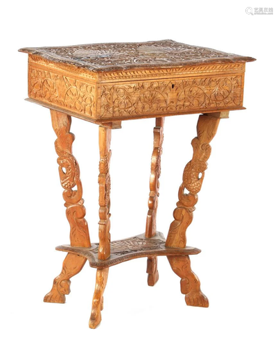 Indian teak table