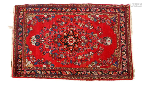 Hand-knotted Oriental rug