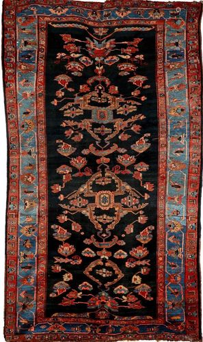 Antique Persian nomadic carpet